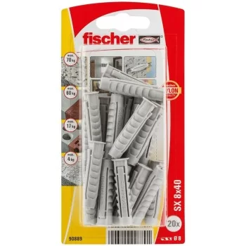 Studs Fischer SX 90889 Nylon 8 x 40 mm (20 Units) 2