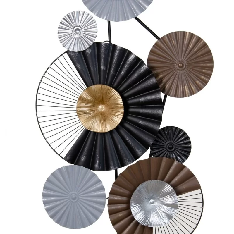 Wall Decoration 52 x 6 x 101,5 cm Black Golden...