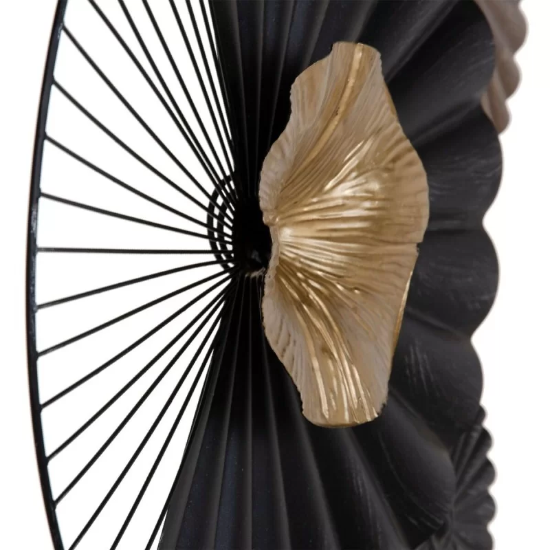 Wall Decoration 52 x 6 x 101,5 cm Black Golden...