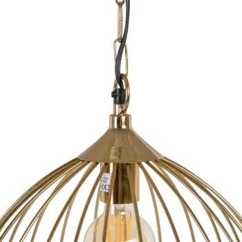 Ceiling Light Golden Iron 36 x 36 x 40 cm 2