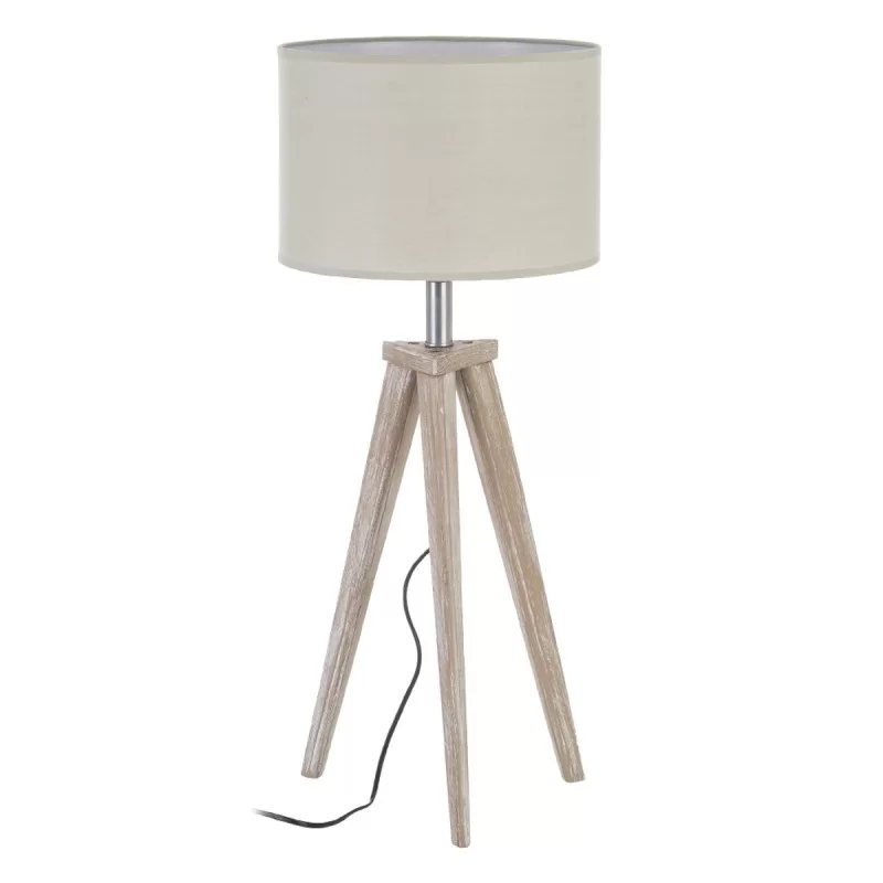 Desk lamp White Wood 60 W 240V 220 V 240 V 30 x 30 x 71 cm