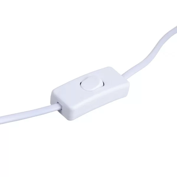 Desk lamp Beige Silver Sackcloth Ceramic 60 W 220 V 240 V 220-240 V 28 x 28 x 50,5 cm