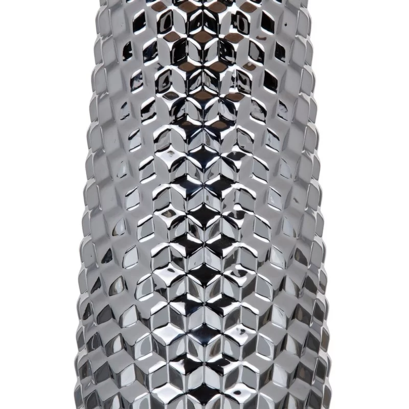 Desk lamp Beige Silver Sackcloth Ceramic 60 W...