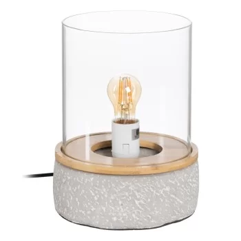 Desk lamp LÁMPARAS INDUSTRIALES Grey Crystal Cement 60 W...