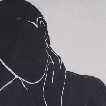 Canvas Lady 63 x 93 cm 2