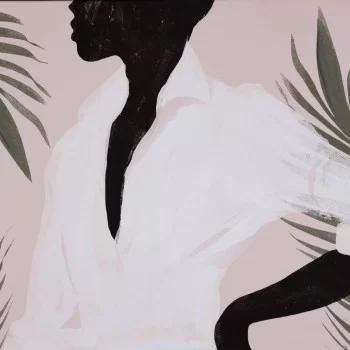 Canvas 83 x 123 cm Lady 2