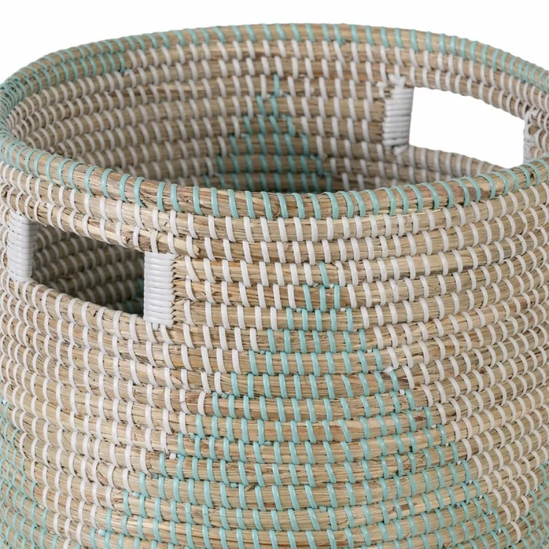 Set of Baskets 38 x 38 x 50 cm Natural Grey...