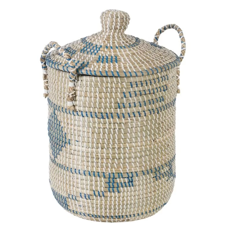 Set of Baskets Natural Grey Natural Fibre 38 x...