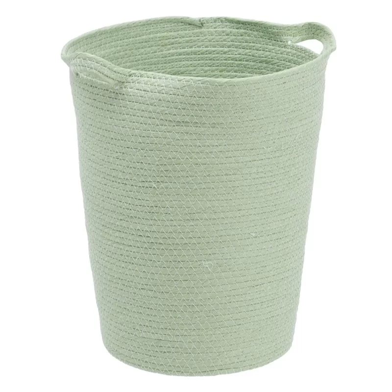 Set of Baskets Rope Light Green 48 x 48 x 42 cm...