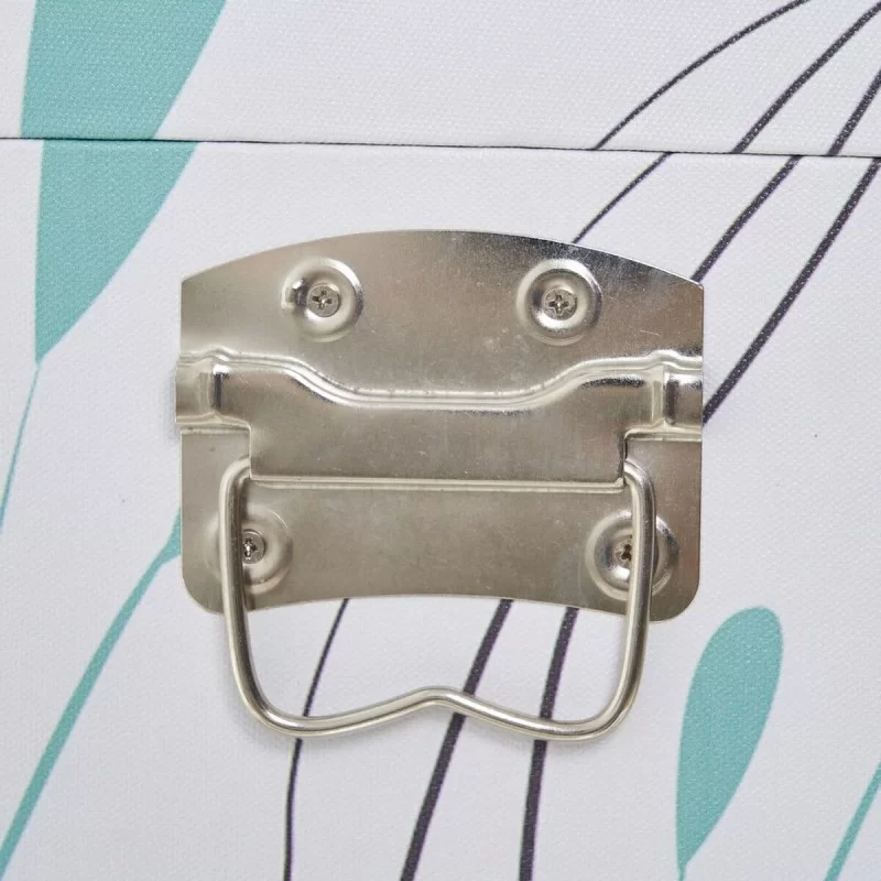 Set of Chests 65 x 38 x 35 cm Canvas DMF (3...