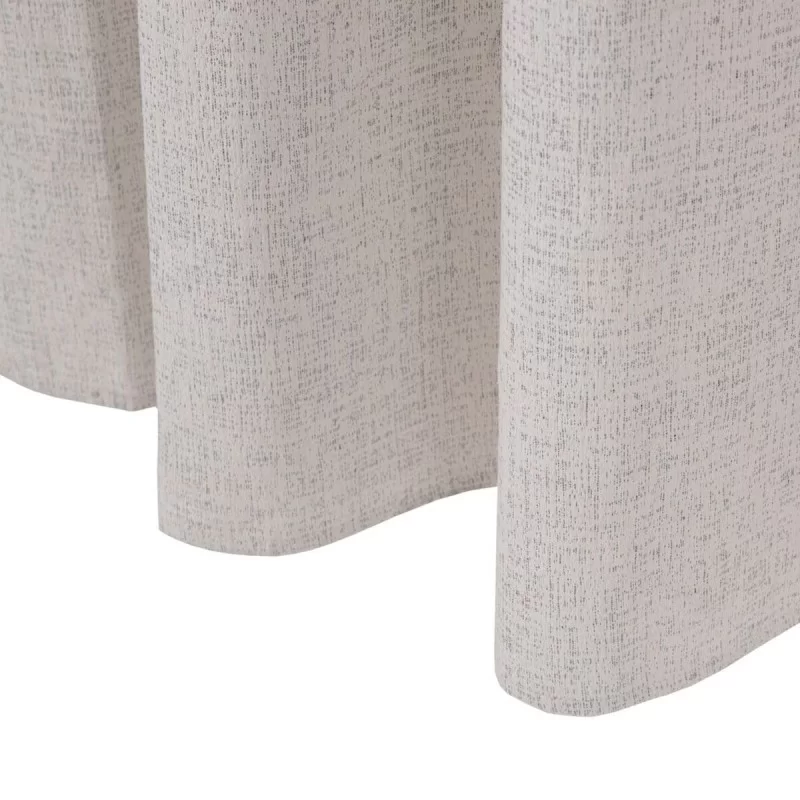 Curtain Beige Polyester Silver 100% cotton 140...