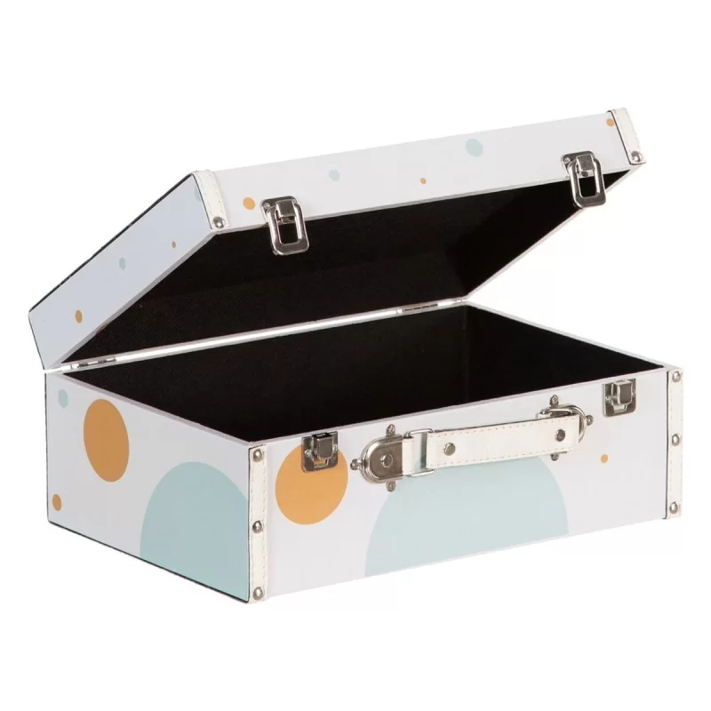 Set of Chests 34,5 x 24,5 x 14 cm Canvas DMF (2...