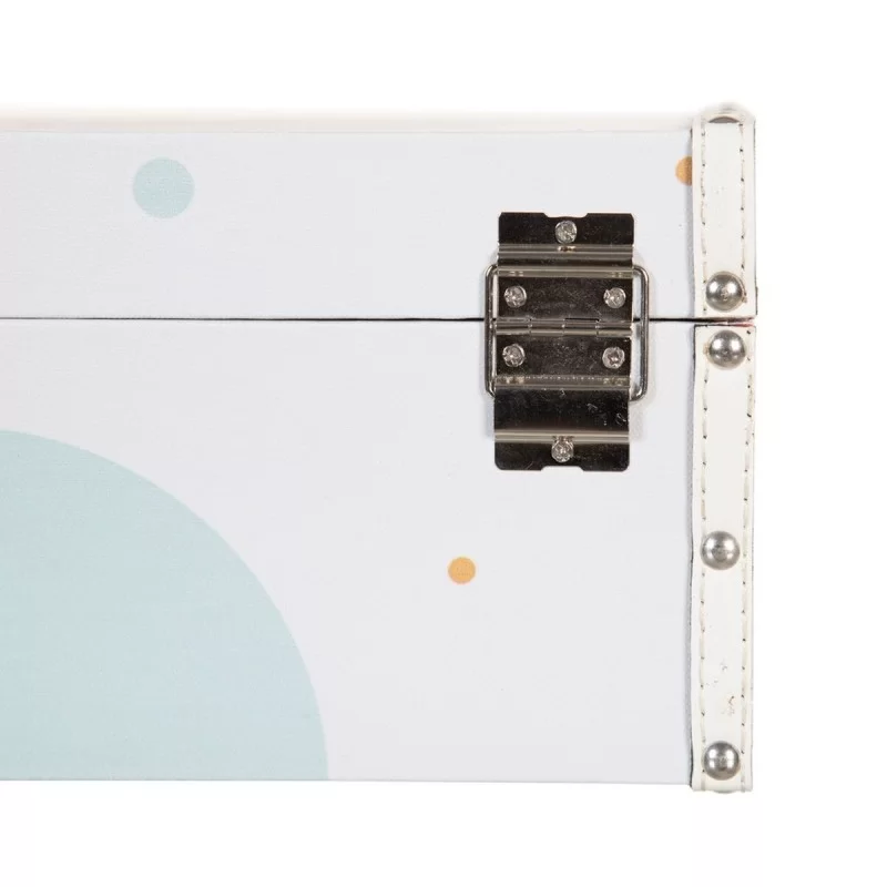 Set of Chests 34,5 x 24,5 x 14 cm Canvas DMF (2...