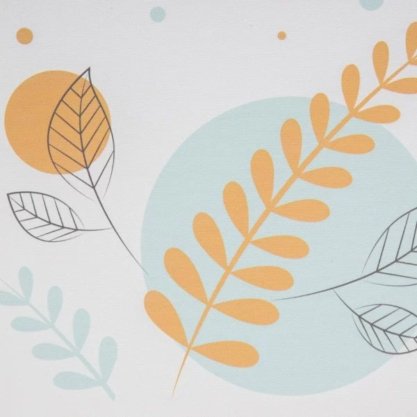 Set of Chests 34,5 x 24,5 x 14 cm Canvas DMF (2 Pieces)