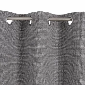 Curtain Grey Polyester 100% cotton 140 x 260 cm 2