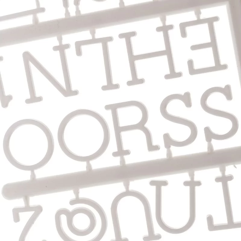 Board 50 x 2,5 x 40 cm Grey PVC