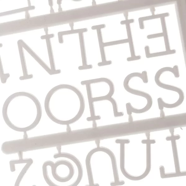 Board 50 x 2,5 x 40 cm Grey PVC