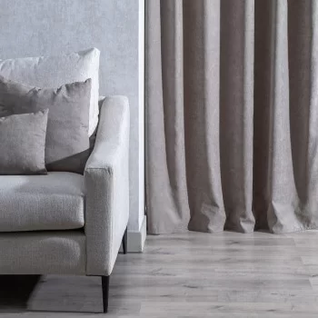 Curtain Polyester Taupe 140 x 260 cm 2