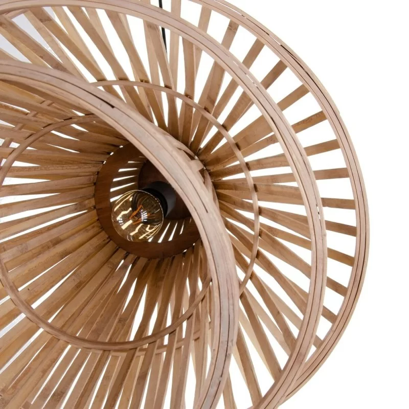 Ceiling Light 53 x 53 x 54 cm Natural Bamboo
