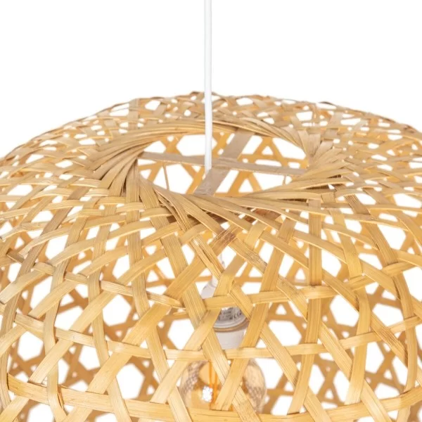 Ceiling Light 59 x 59 x 55 cm Natural Bamboo