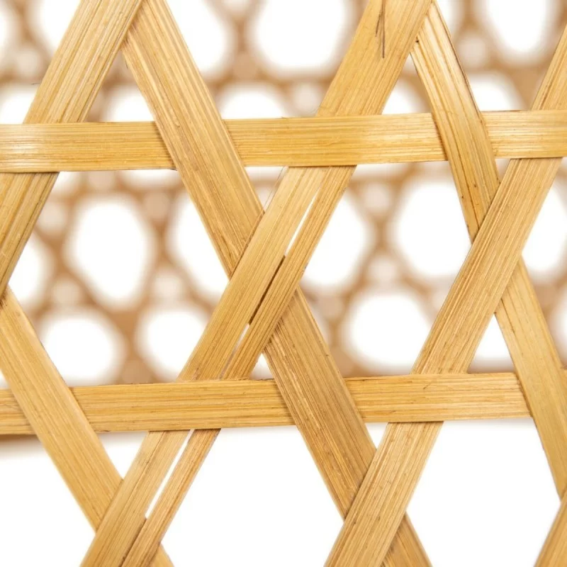 Ceiling Light 59 x 59 x 55 cm Natural Bamboo