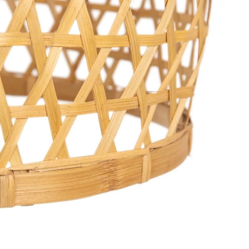 Ceiling Light 59 x 59 x 55 cm Natural Bamboo