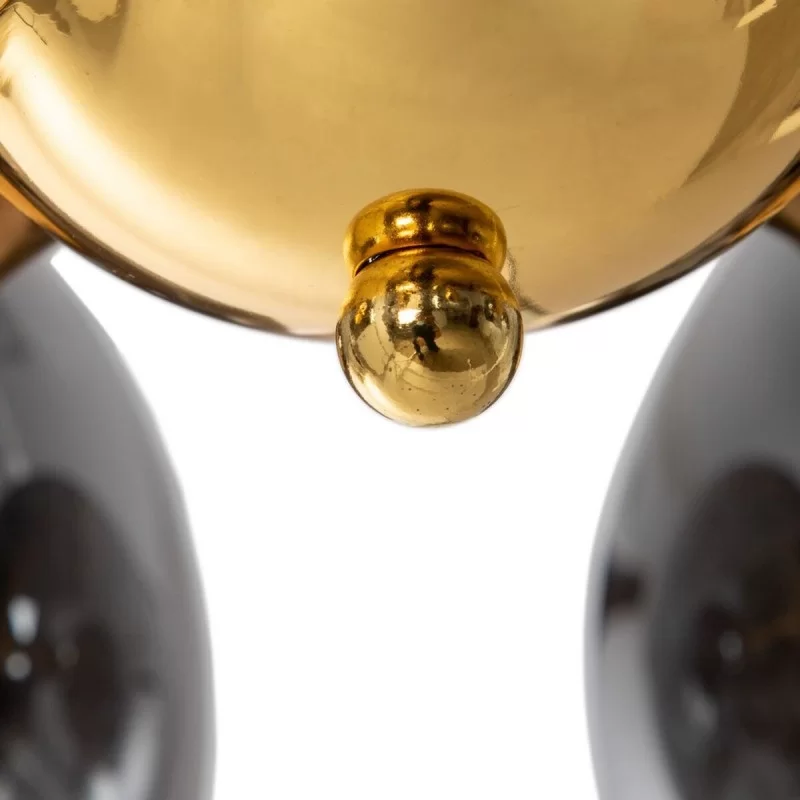 Ceiling Light 60 x 60 x 67 cm Crystal Grey...