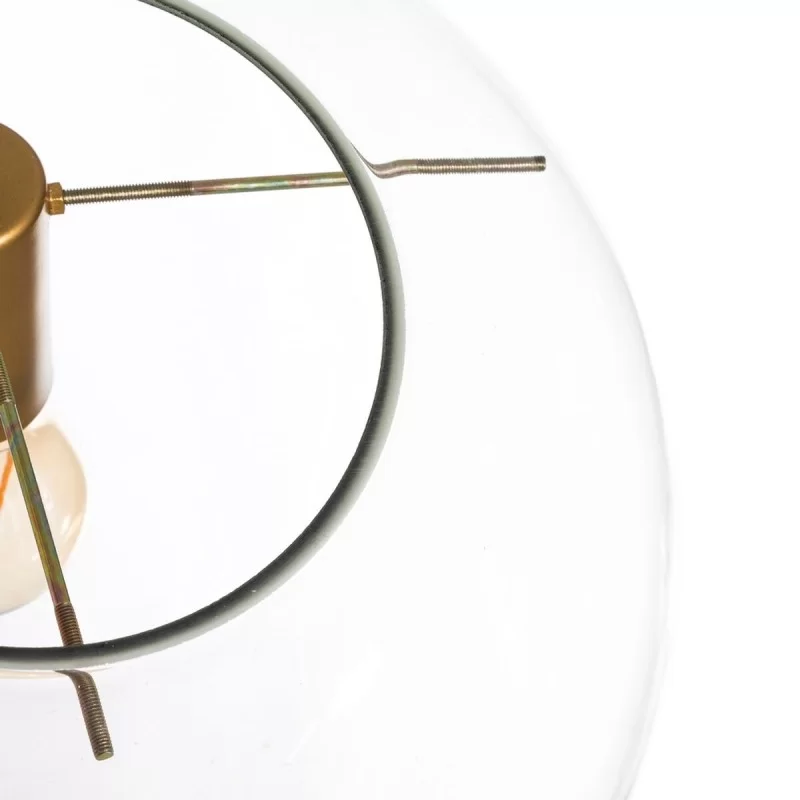 Ceiling Light Crystal Golden Transparent 30 x...