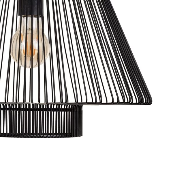 Ceiling Light Black Iron Ø 36 cm 36 x 36 x 30 cm