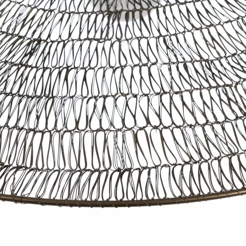 Ceiling Light 70 x 70 x 13 cm Golden Metal