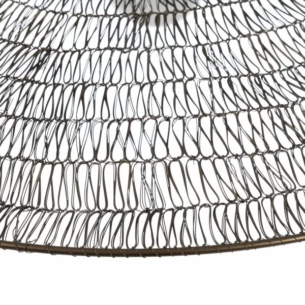 Ceiling Light 70 x 70 x 13 cm Golden Metal