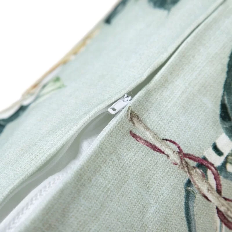 Cushion Turquoise 45 x 45 cm 100% cotton Orchid