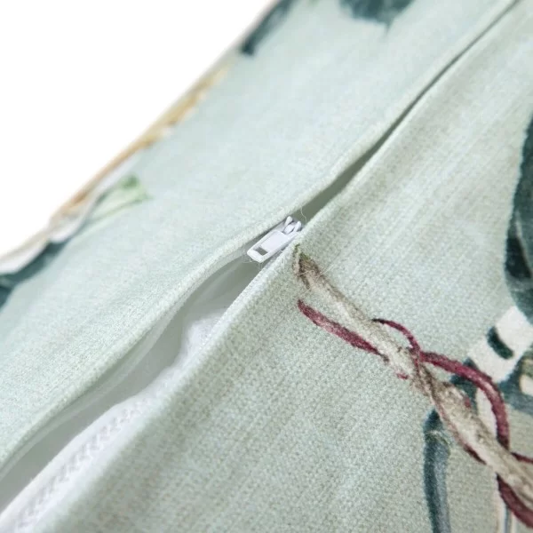 Cushion Turquoise 45 x 45 cm 100% cotton Orchid