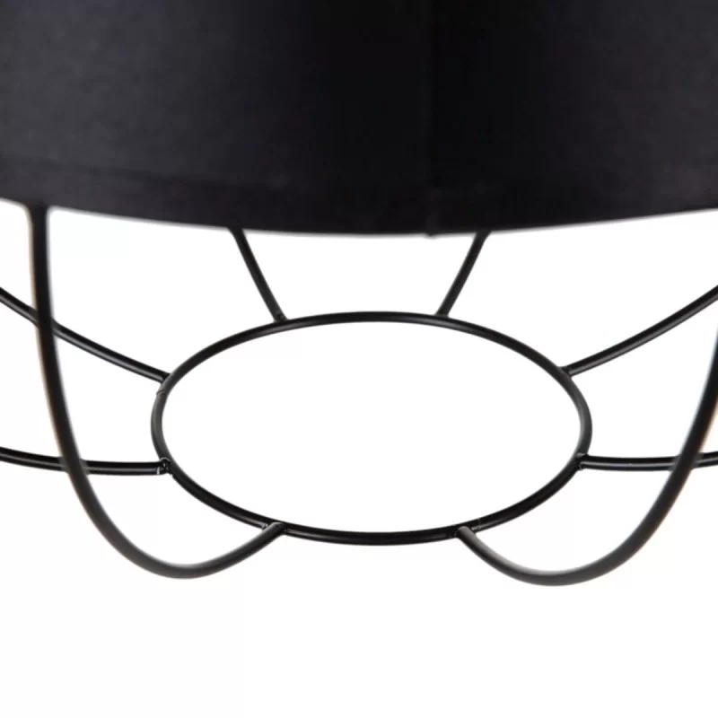Ceiling Light Black Golden Metal 30 x 30 x 41 cm