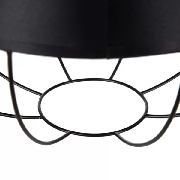Ceiling Light Black Golden Metal 30 x 30 x 41 cm