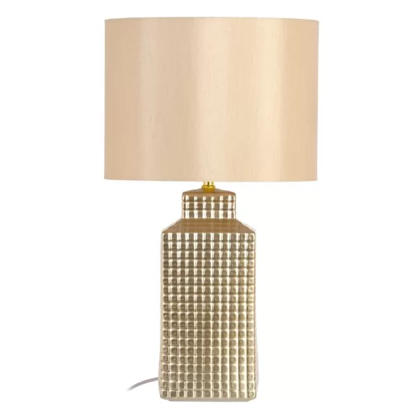 Desk lamp Golden Cotton Ceramic 60 W 220 V 240 V 220-240 V 36 x 36 x 46 cm