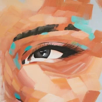 Canvas SEMANA 100 x 3,5 x 100 cm Face 2