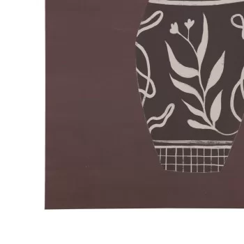 Canvas 80 x 3,8 x 120 cm Vase Flowers 2