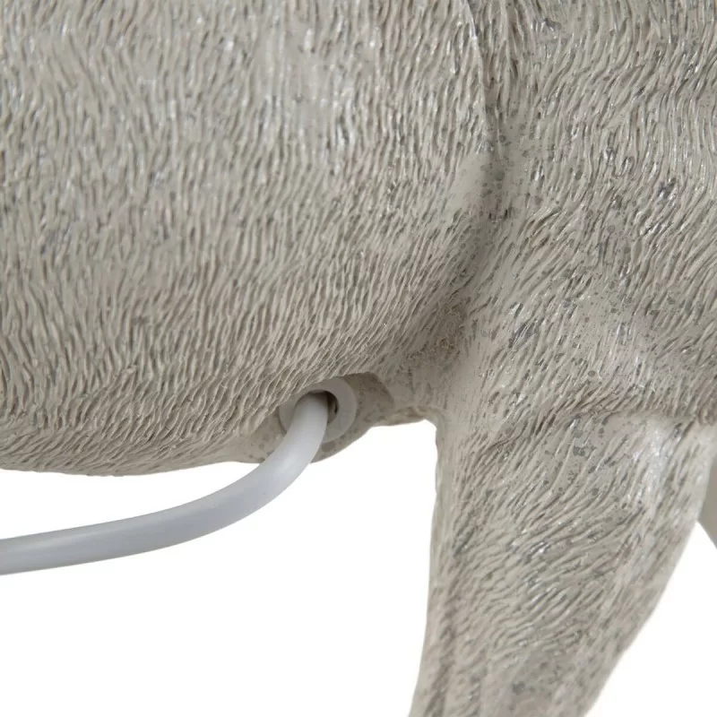 Desk lamp White Polycarbonate Polyresin 60 W...