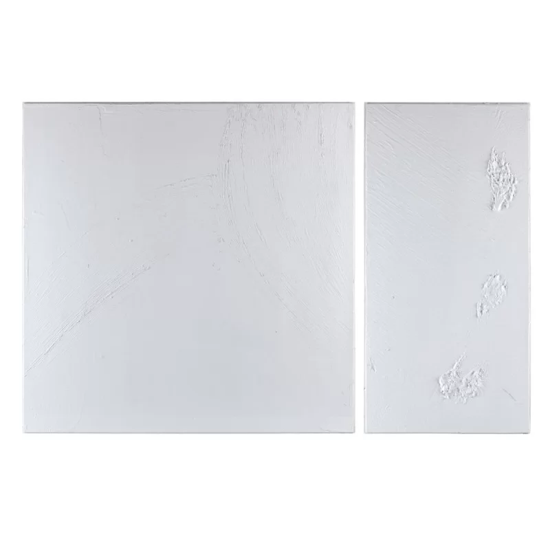 Canvas 135 x 3,5 x 90 cm Abstract (2 Units)