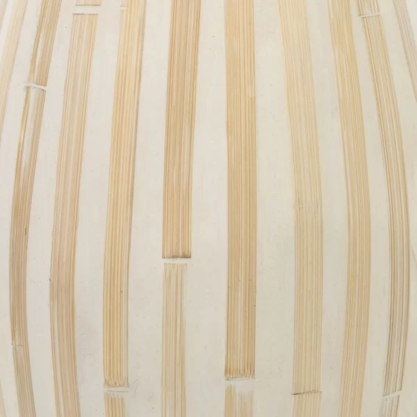 Vase 18 x 18 x 52 cm Beige Bamboo