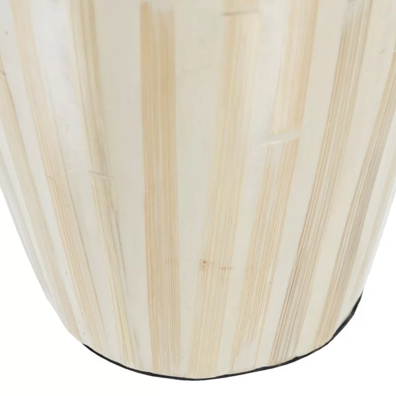 Vase 18 x 18 x 52 cm Beige Bamboo