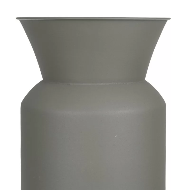 Vase 25 x 25 x 58 cm Green Iron