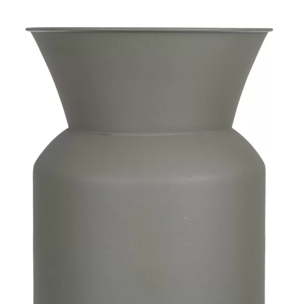 Vase 25 x 25 x 58 cm Green Iron