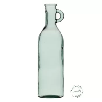 Bottle recycled glass Green 14 x 14 x 50 cm 2