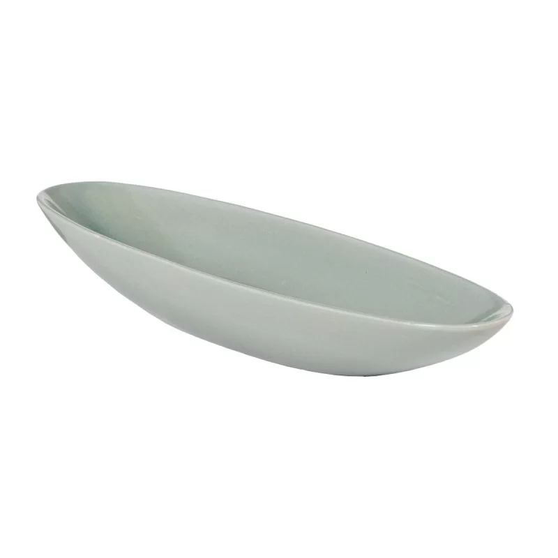 Centerpiece 39,5 x 10,5 x 5 cm Ceramic Light Blue