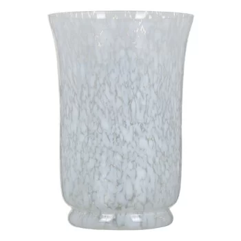 Vase Crystal White 15 x 15 x 22 cm