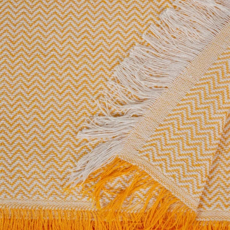 Bedspread (quilt) Beige Mustard