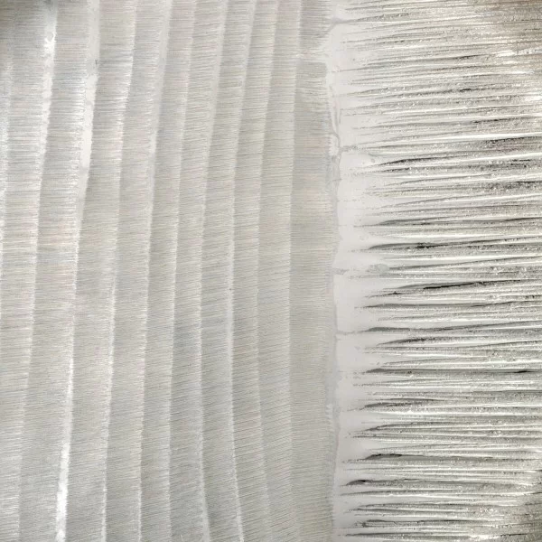 Centerpiece 34,5 x 34,5 x 3 cm Silver Aluminium