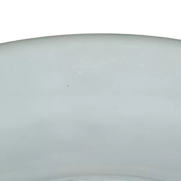 Centerpiece 30 x 30 x 8,5 cm recycled glass Green